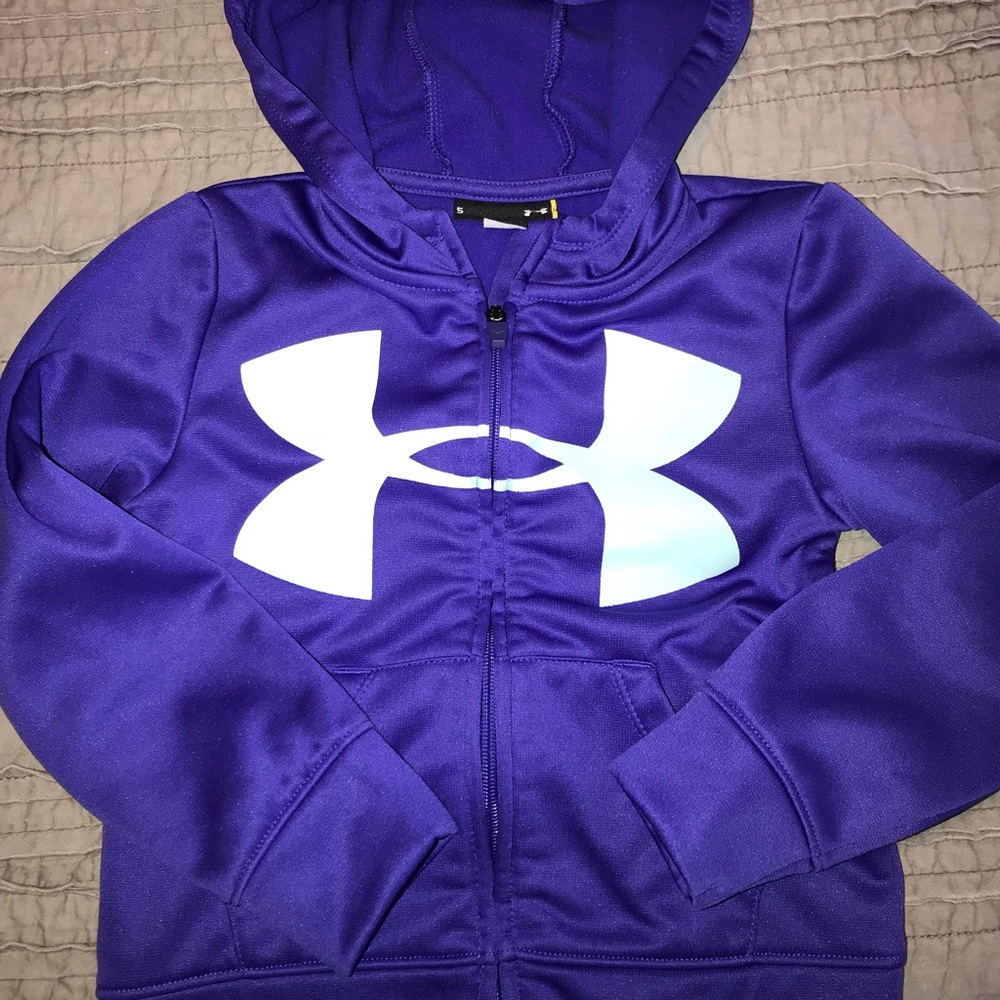 Under Armour girls zip up